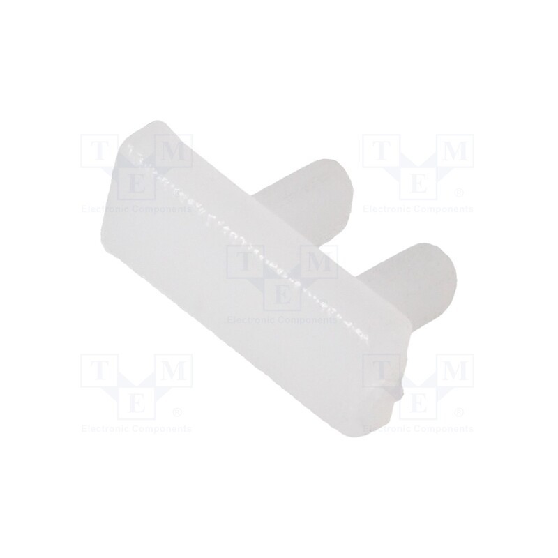 1 pcg x TOPMET - G5999922 - Cap for LED profiles, milky, 20pcs, plexiglass PMMA, SLASH8