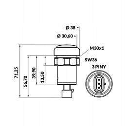 Massey Ferguson 6445 lift arm switch