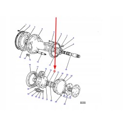 882601m1 hub reduction half ring