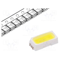 5 pcs x OPTOSUPPLY - OSW33014C1A - LED, SMD, 3014, white cold, 2000÷3000mcd, 5000-6000K, 120°, 20mA