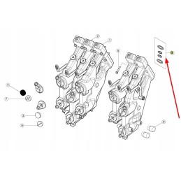 0011387800 set of 4 O-rings