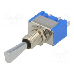 1 pcs x MIYAMA - MS-500E-F - Switch: toggle, Pos: 3, SP3T, (ON)-OFF-(ON), 6A/125VAC, -10÷55°C