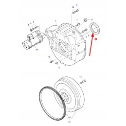 V837091173 oil seal 120 x 140 x 13