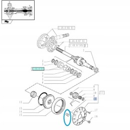 Sworzen new holland td tdd fiat ford 5100511 cnh