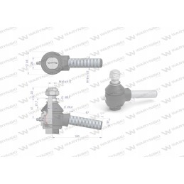 Angled steering joint 55113565 5211