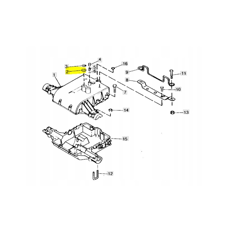 John Deere m46676 washer
