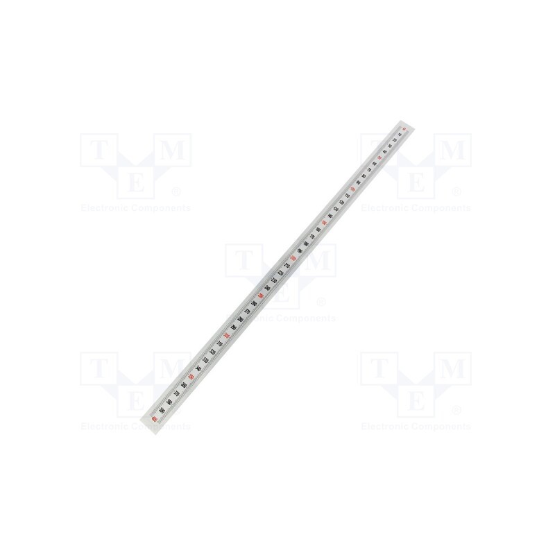 1 pcs x ELESA+GANTER - GN 711-KUS-400-S-O -AS - Ruler, figures vertically arranged,self-adhesive, W: 11mm