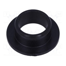 1 pcs x IGUS - XFM-0810-05 - Bearing: sleeve bearing, with flange, Øout: 10mm, Øint: 8mm, black