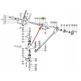 676304 0 housing with the scythe drive bearing