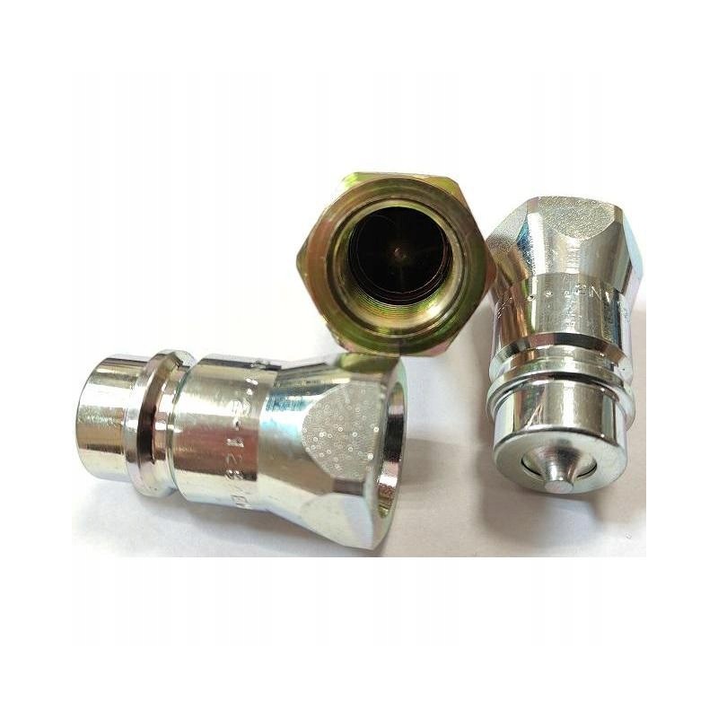 Hydraulic quick coupler m 1 2 f3 4 unf