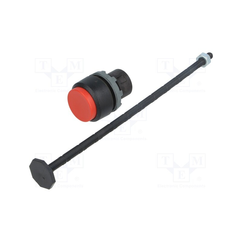 1 pcs x ABB - 1SFA616163R1001 - Switch: push-button, 22mm, Stabl.pos: 1, red, none, IP66, prominent