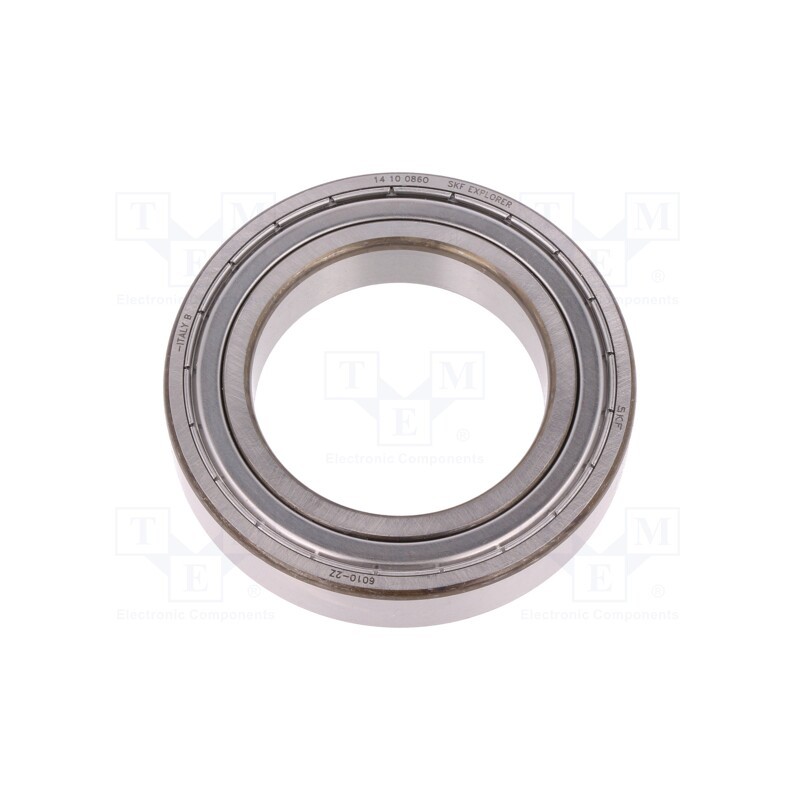 1 pcs x SKF - 6010-2Z SKF - Bearing: single row deep groove ball, Øint: 50mm, Øout: 80mm