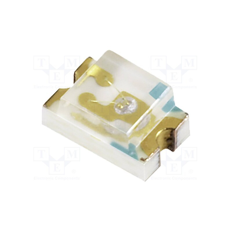 5 pcs x BRIGHTEK (EUROPE) - N0G10S37 - LED, SMD, 0805, green, 250÷800mcd, 1.25x2x1.1mm, 140°, 2.8÷3.7V