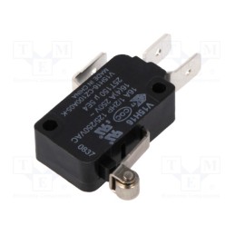 1 pcs x HONEYWELL - V15H16-CZ100A05-K - Microswitch SNAP ACTION, 16A/250VAC, with lever (with roller)