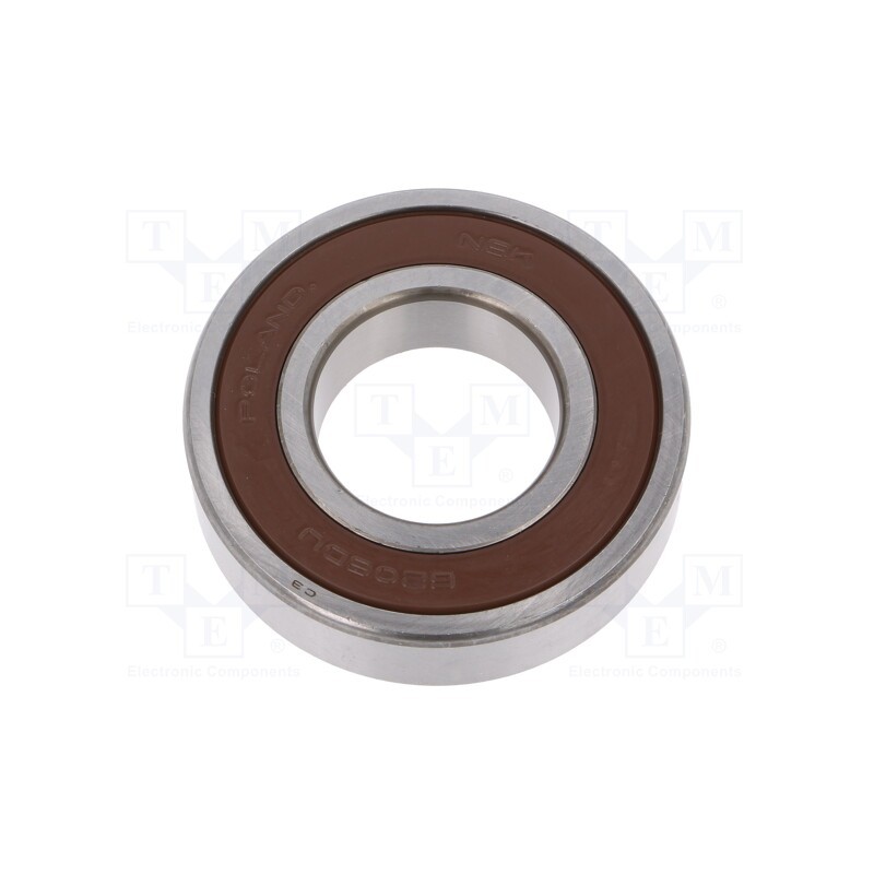 1 pcs x NSK - 6206 DDU C3 E NSK - Bearing: ball, Øint: 30mm, Øout: 62mm, W: 16mm, bearing steel