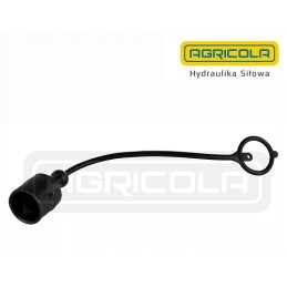 Flexible anti-dust cap euro black