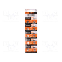 1 set x MAXELL - LR41 MAXELL B10 - Battery: alkaline, 1.5V, LR41,coin,R736, non-rechargeable, 10pcs.