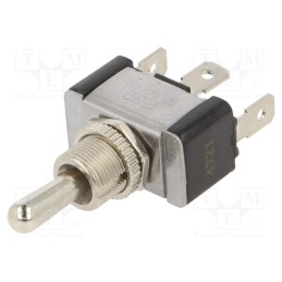 1 pcs x SWITCH COMPONENTS - TA2-1F-DC-1-O - Switch: toggle, Pos: 3, SPDT, ON-OFF-ON, 21A/14VDC, 0÷65°C, 50mΩ