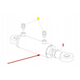 102023736 hydraulic cylinder