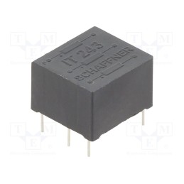 1 pcs x SCHAFFNER - IT243 - Transformer: impulse, PCB, 17.6x16.7x11.3mm, Rpri.wind: 800mΩ