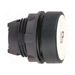 1 pcs x SCHNEIDER ELECTRIC - ZB5AA343 - Switch: push-button, 22mm, Stabl.pos: 1, white, none, IP66, flat