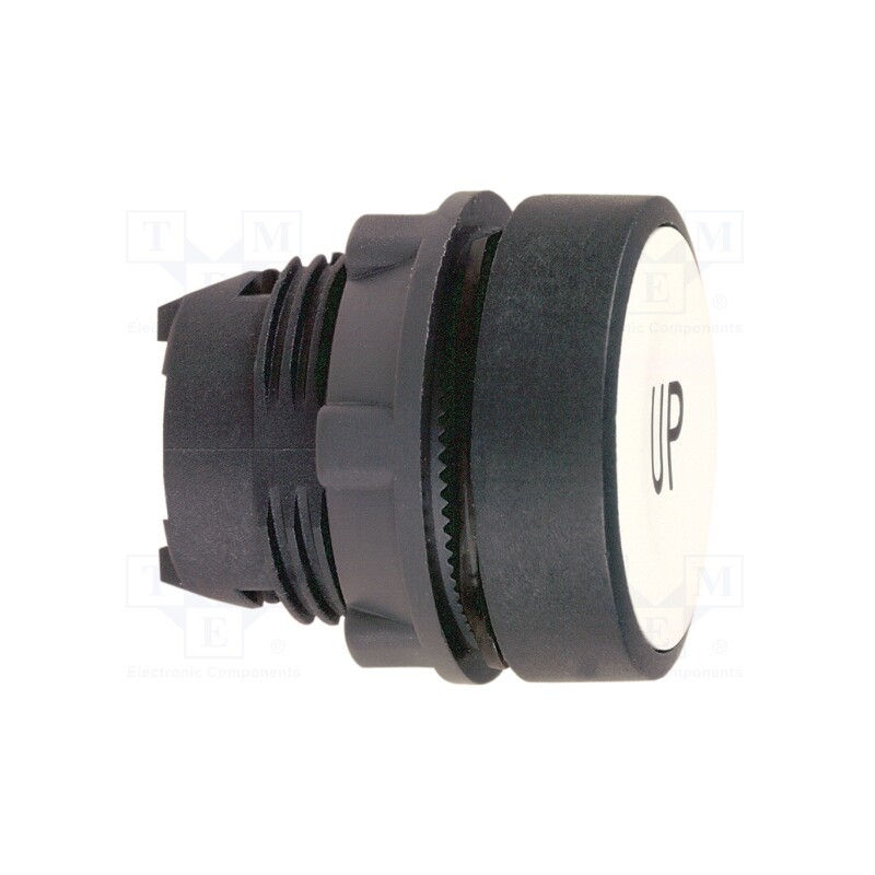 1 pcs x SCHNEIDER ELECTRIC - ZB5AA343 - Switch: push-button, 22mm, Stabl.pos: 1, white, none, IP66, flat