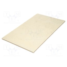 1 pcs x MITSUBISHI CHEMICAL ADV. MATERIALS - 16091194N020061010 - Sheet, Dim: 610x1000mm, Thk: 20mm, natural, 0.61m2