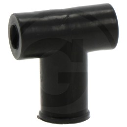 Fuel line tee t23425 john deere