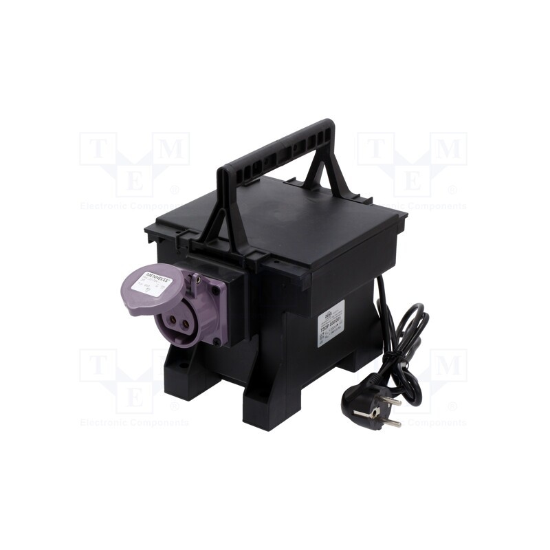 1 pcs x INDEL - TSOP 500/001M - Transformer: protective, 230VAC, 24V, 20.82A, Thermal class: Ta40B