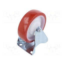 1 pcs x RADER - TPE-POPUB 125K1 - Transport wheel, Ø: 125mm, W: 37mm, H: 156mm, rigid, 150kg, POPUB
