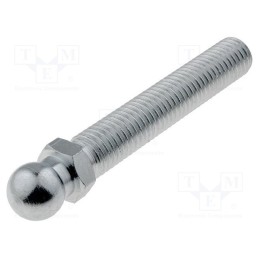 1 pcs x ELESA+GANTER - SM-14-M12X68 - Pin, M12, Plunger mat: steel, Ø: 14mm, Plating: zinc