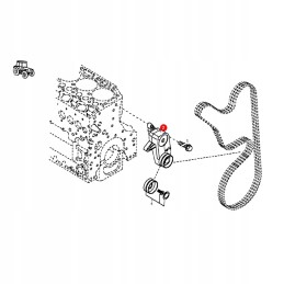 Tension pulley fendt f731200040110 bta