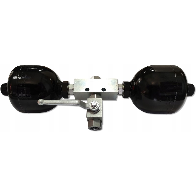 Shock absorber, double hydroaccumulator 0 75 l g1 2