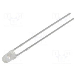 5 pcs x LUMEX - SSL-LX3044GC - LED, 2.9mm, green, 100mcd, 30°, Front: convex, 2.2÷2.6V, -40÷85°C
