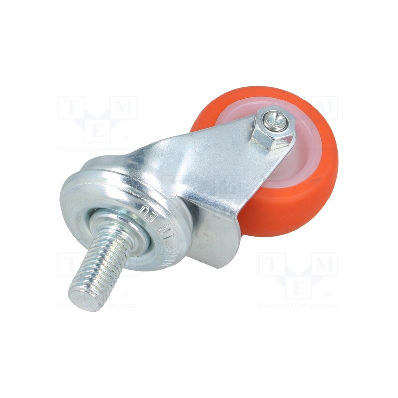 1 pcs x ELESA+GANTER - 451956 - Transport wheel, Ø: 40mm, W: 18mm, H: 59mm, torsional, 400N, 40kg