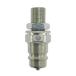 Quick connector, long plug, m18x1 5, external thread