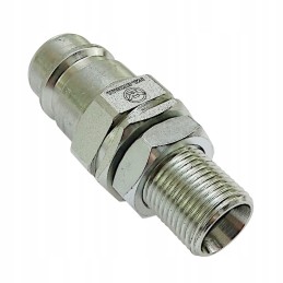 Quick connector, long plug, m18x1 5, external thread