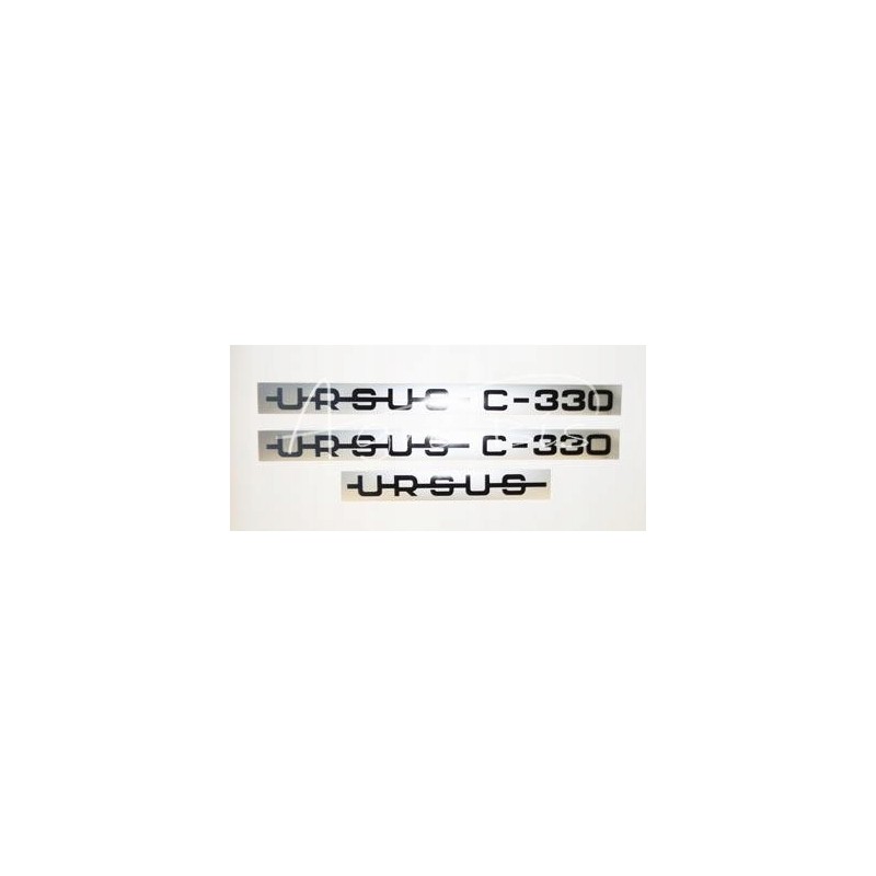 Ursus C 330 sign set