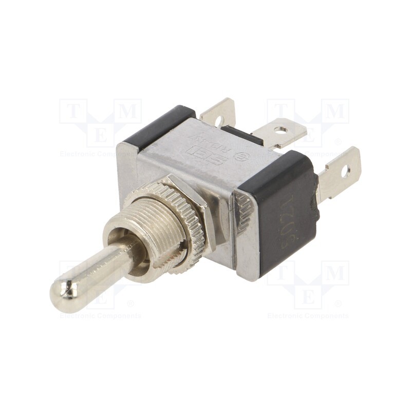 1 pcs x SWITCH COMPONENTS - TA2-1G-AC-6 - Switch: toggle, Pos: 3, SPDT, (ON)-OFF-(ON), 20A/125VAC, 0÷65°C