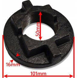Transport hitch hook nut c360 c385