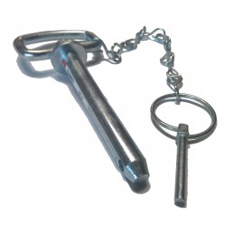 Pin with handle and protection 16x112 mm