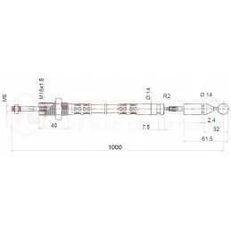 Distributor on 2p40 joy 1p bullets cable 1m badestnost