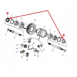 La353583240 oil seal 65 x 100 x 12