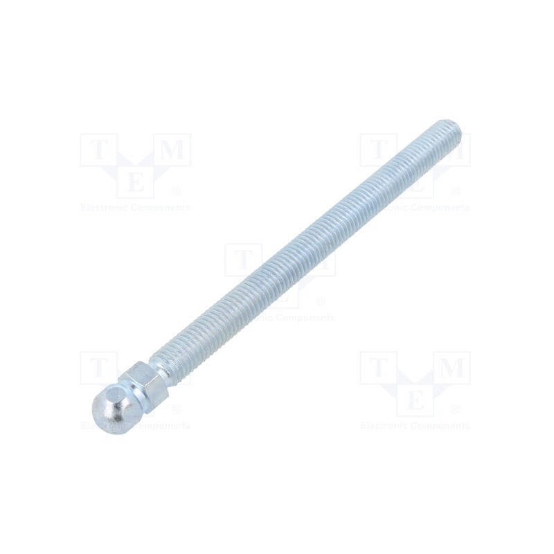 1 pcs x FATH - 098DM12150M - Pin, M12, Plunger mat: steel, Ø: 15mm, Plating: zinc, Spanner: 14mm