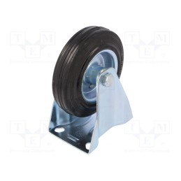 1 pcs x RADER - CTPW-SG 125W - Transport wheel, Ø: 125mm, W: 25mm, H: 152mm, rigid, 100kg, rubber