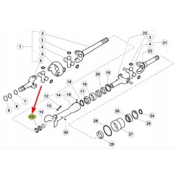 6000104496 sealing ring 40 x 52 x 7