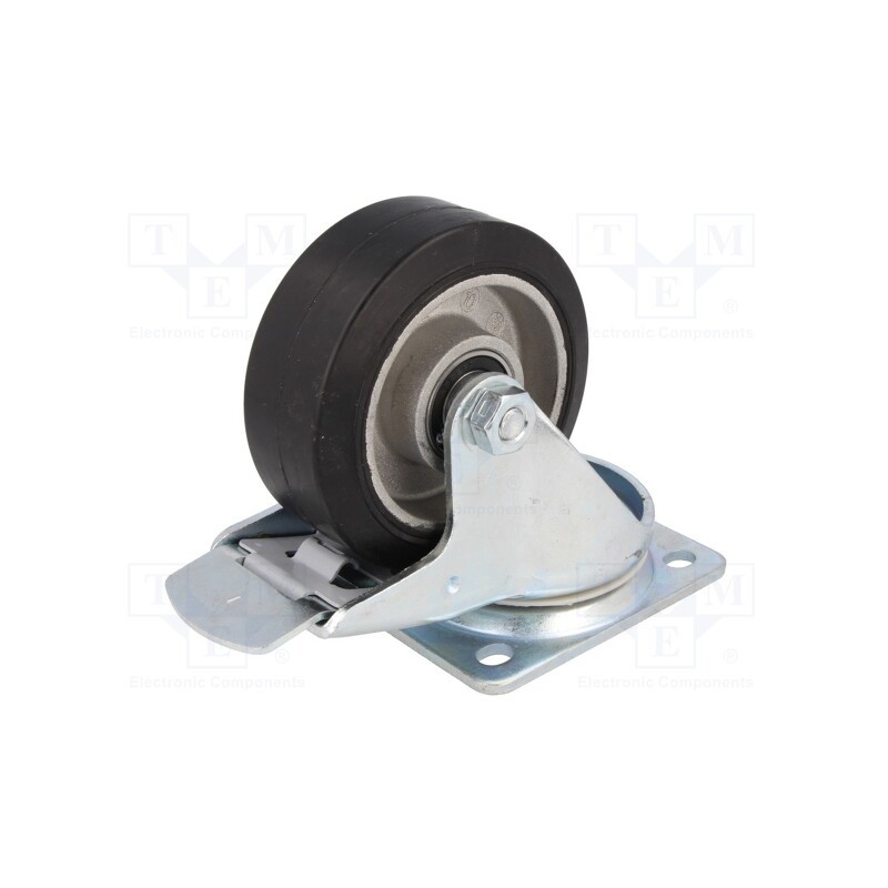 1 pcs x COLSON - BTAB 1002 6150 - Transport wheel, Ø: 100mm, W: 40mm, H: 128mm, torsional with lock