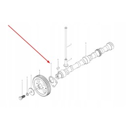 L375 02002 camshaft thrust plate