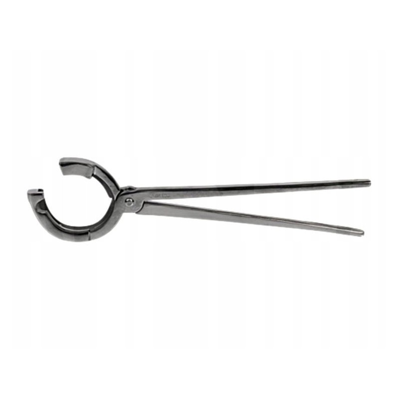 Bison forceps for inserting nasal rings