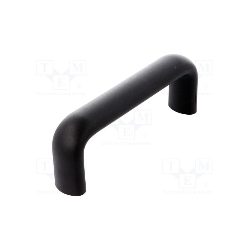 1 pcs x ELESA+GANTER - 37322 - Handle, technopolymer PP, black, H: 53mm, L: 148mm, W: 26mm
